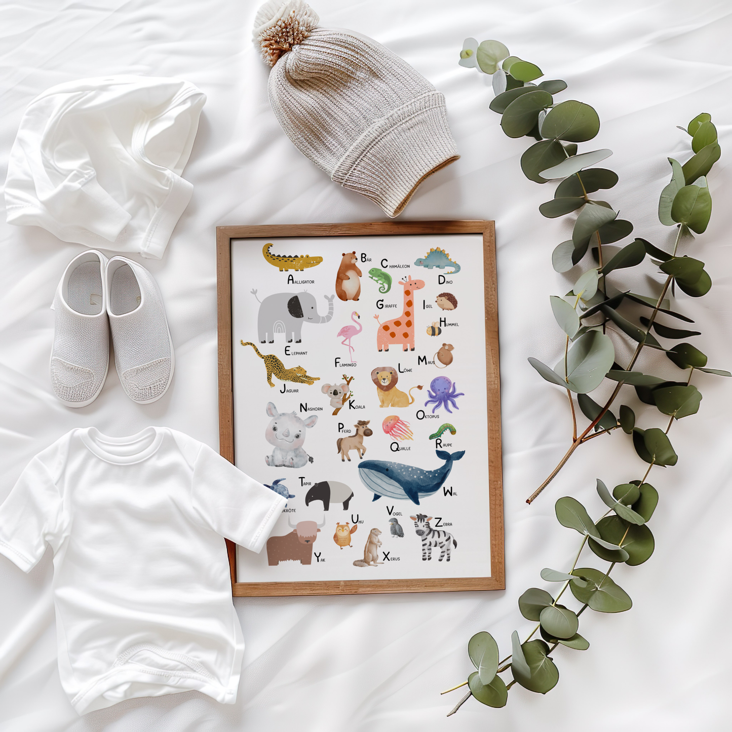 ABC Kinderzimmer | Alphabet Poster