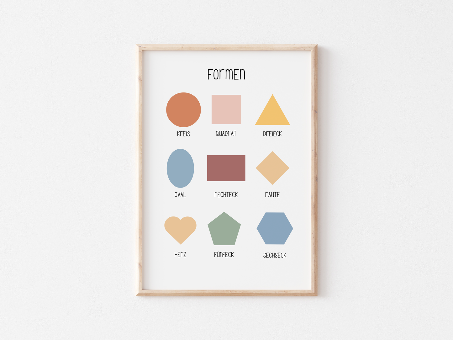 ABC | Numbers | Colors | Shapes | Days of the week | Months