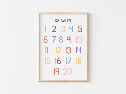 ABC | Numbers | Colors | Shapes | Days of the week | Months