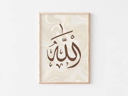 3 Arabic Caligraphy Posters