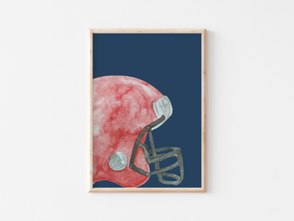 Sports-Themed Wall Art | Toddler Boy Room Decor | Customised Name