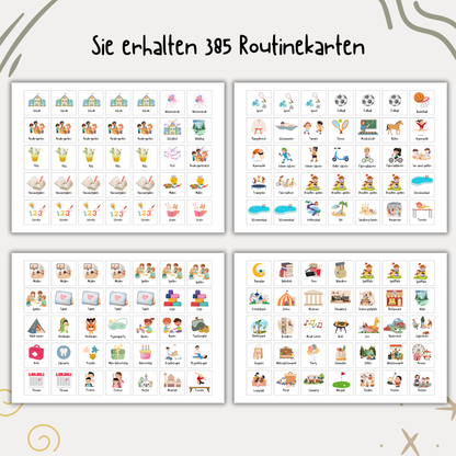 Wochenplan für Kinder zum Ausdrucken
