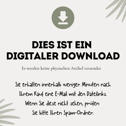 Wochenplan für Kinder zum Ausdrucken